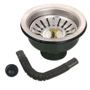 Ralo Valvula 10x10 Dreno de Pia Sifao Filtro Tubo de Escoamento Cesto Cozinha Lavabo Casa