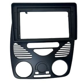 Moldura 9 Flutuante Fiat Palio, Siena, Strada e Weekend G2 02/14 Sem Ar Preta - Fiamon(6118)