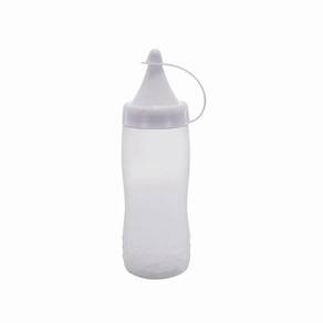Bisnaga branca 17cm para molho ketchup 240ml 251 paramount