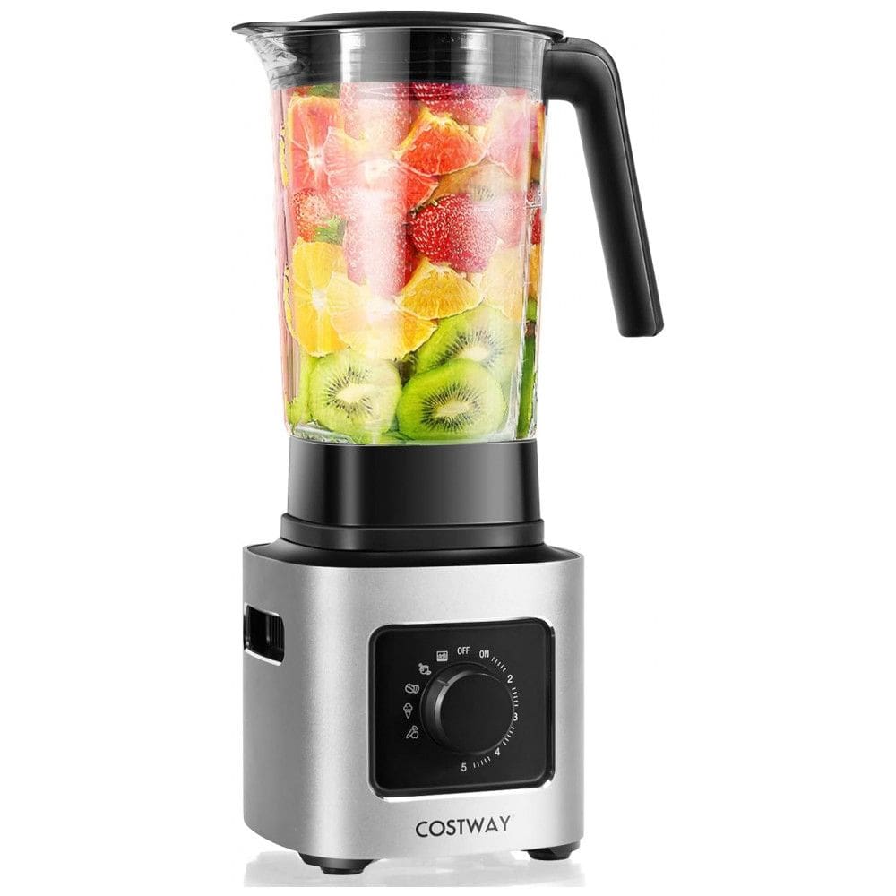 Liquidificador de Bancada 2L de Capacidade 5 Velocidades 1500W, 110v, COSTWAY, Preto