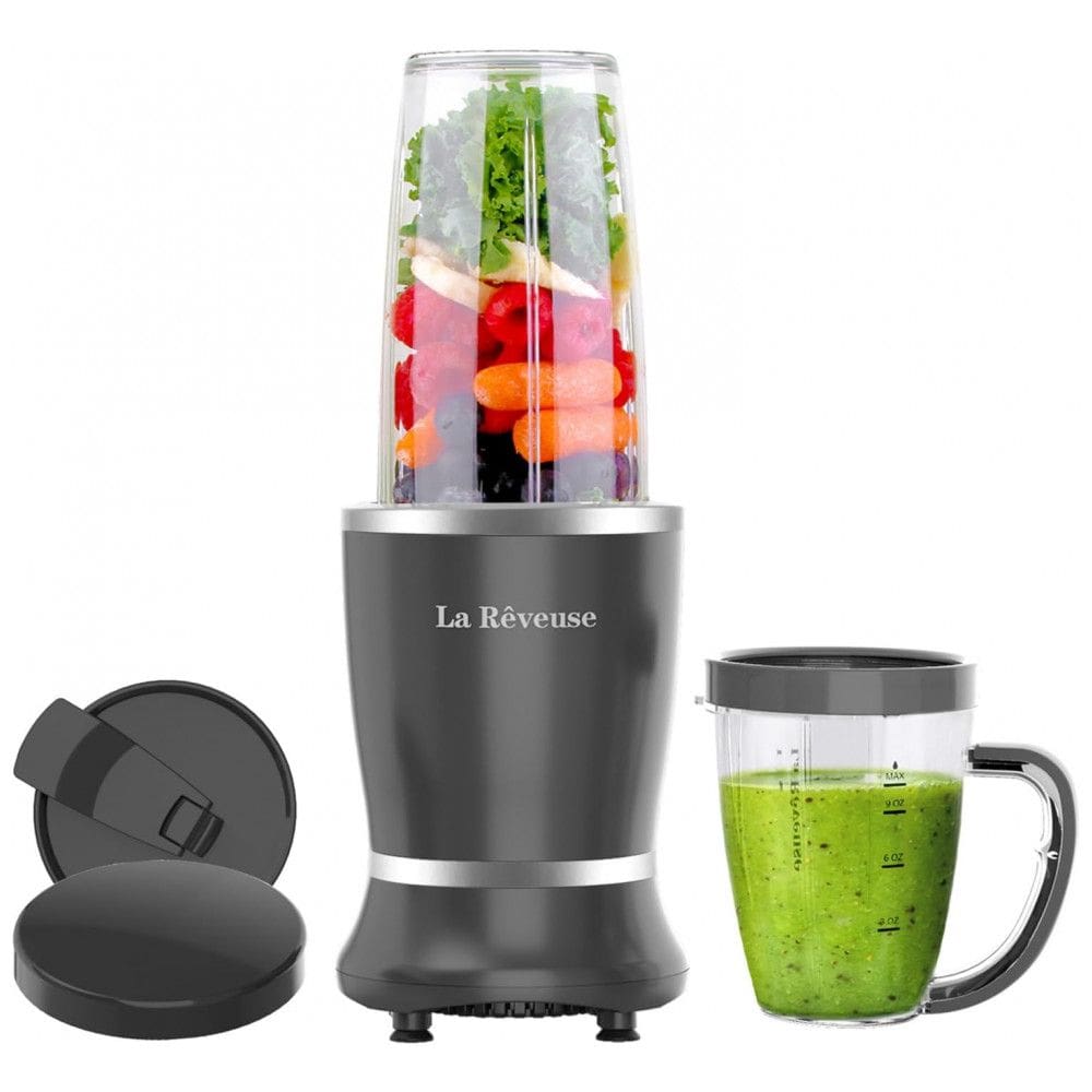 Liquidificador Pessoal 440 mL para Vitaminas e Um Copo Extra, 250W, 110v, LA REVEUSE, Cinza