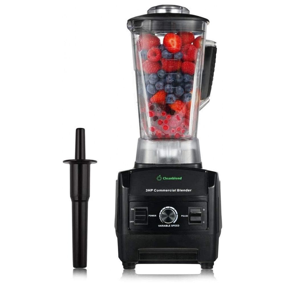 Liquidificador de 1.8L com Triturador de Gelo, 1800W, 110v, CLEANBLEND 2001, Preto