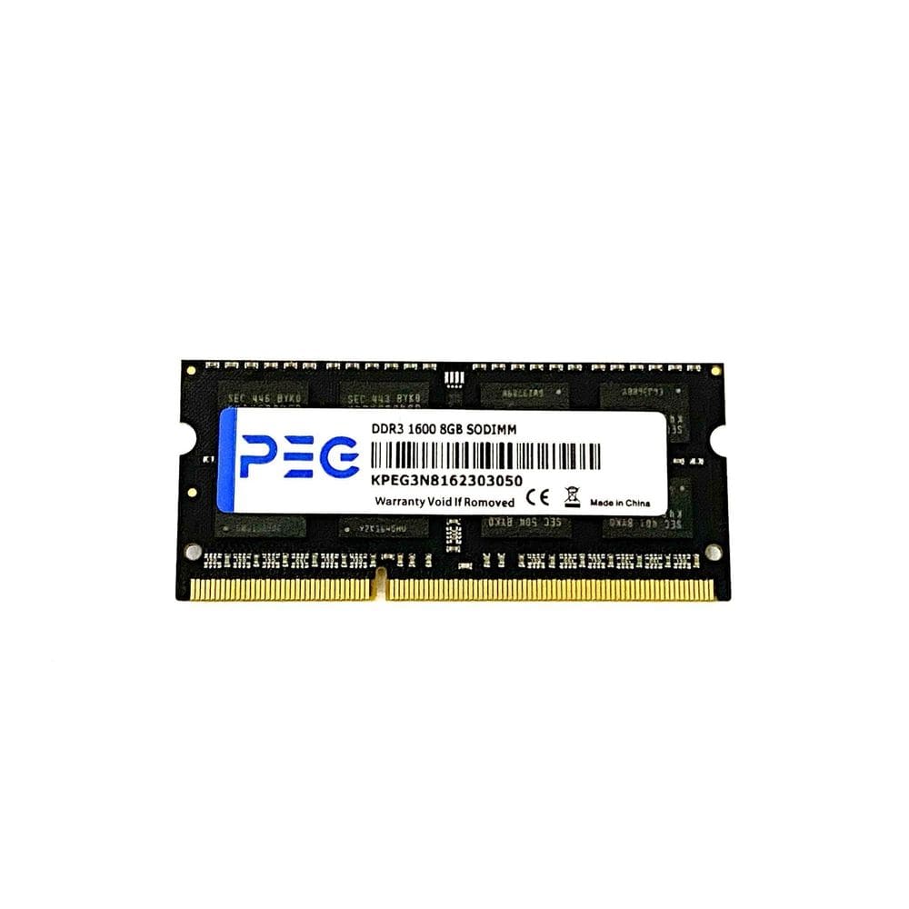 Memória ram peg 8gb ddr3 1600mhz notebook