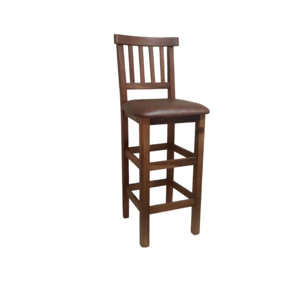 Banqueta Mn Zanca Marrom