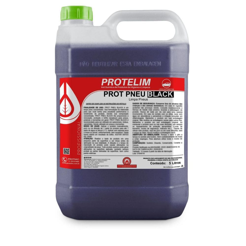 Prot-Pneu Black Galao 5 L