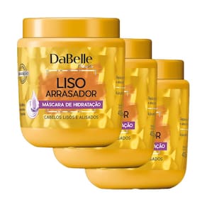 Kit 3 und Dabelle Máscara Liso Arrasador 400g