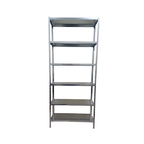 Prateleira Armário Estante Aço Galvanizado 6 Bandejas 60 cm