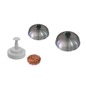 Kit 2 Abafador Hambúrguer + 1 Modelador Hambúrguer Plástico