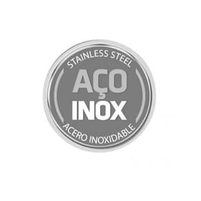 Recipiente aço inox p/ sal tramontina