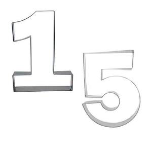 Aro numérico para bolo number cake 15 anos