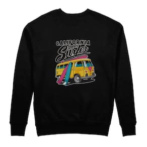 Blusa Moletom Fechada Estampada Sem Bolso Sem Capuz Gola Careca Masculino Para Trabalho Passeio