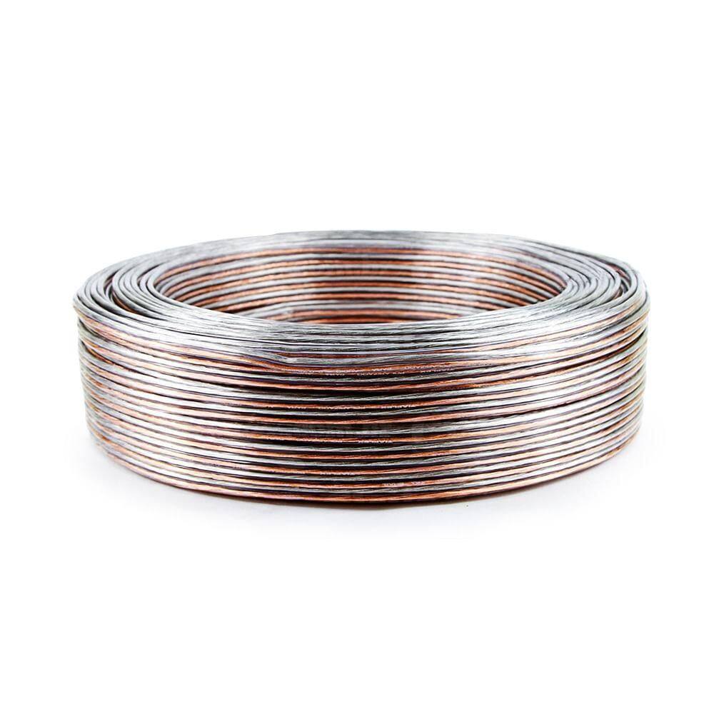 Cabo polarizado para áudio 2x1,50 - cristal 5 mt