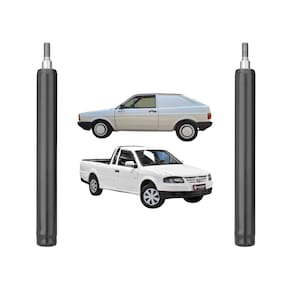 2 Amortecedores Pressurizado Nakata Dianteiro Esquerdo + Direito Gol Furgao G1 1980 A 1994