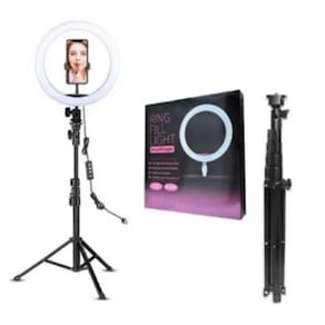 Ring Light Led 10 Polegadas 26Cm Com Trípe De 2,10 Metros
