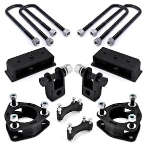 Kit lift calço suspensao dianteiro traseiro 5cm s10 2012