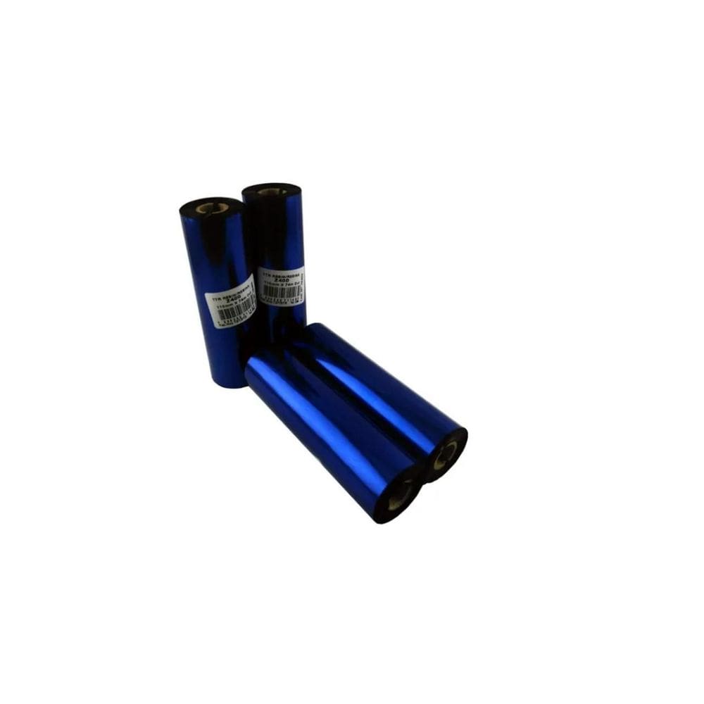 Ribbon de resina 110x74mm para impressora zebra gc420 argox