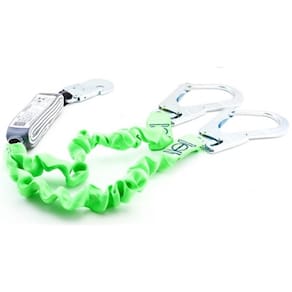 Talabarte duplo com fita tubular tipo y dg 8010 com abs