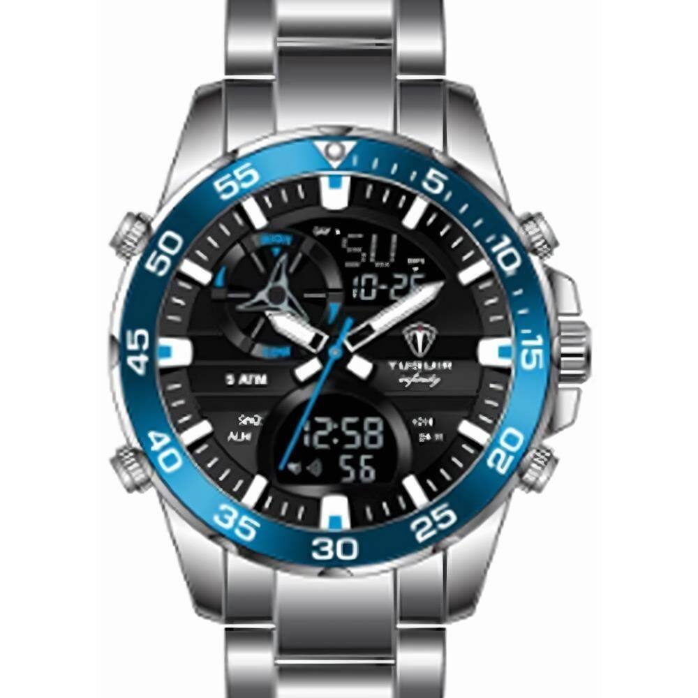 Relógio Tuguir Masculino Ref: 1881D Tgi37014 Anadigi Aço