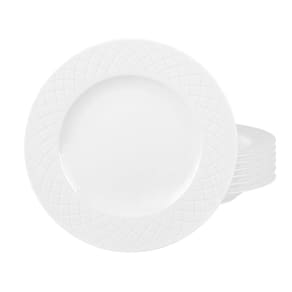 Jogo De Pratos Raso 27Cm 6 Peças Porcelana Ingrid Tramontina