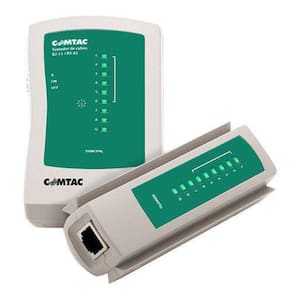 Testador de cabo de rede rj-45/rj-11 comtac - 9220