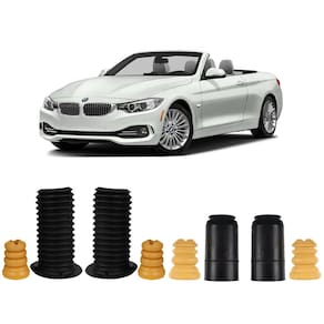 4 batente suspensão dianteira traseira bmw 428i 2014 a 2016