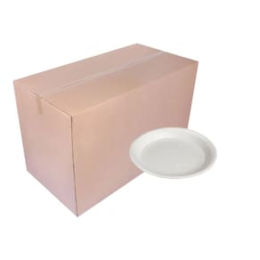 500 prato plastico refeição 21cm fundo branco termopot 1cx