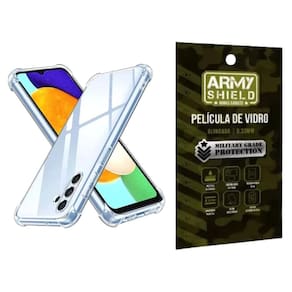 Capinha Para Galaxy M55 + Pelicula De Vidro 3D - Armyshield
