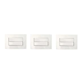 3 pc interruptor duplo  móveis margirius branco 10a