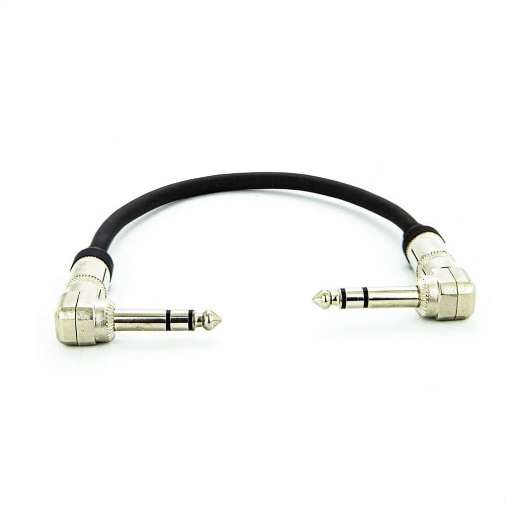 Cabo p10 90º x p10 90º estereo - 3 mt