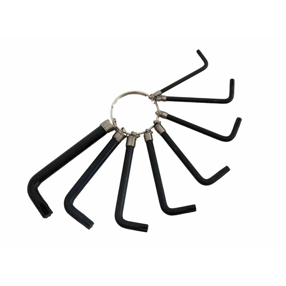 Jogo kit de chave torx com 8 peças western