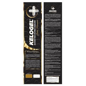 Adesivo De Silicone 70Cmx3Cm Esp.1.8Mm Linha Premium Kelogel