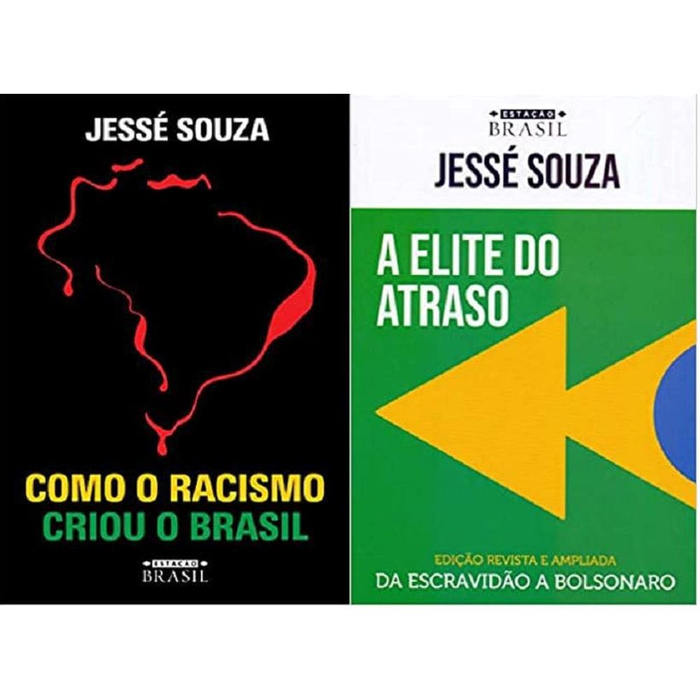 Kit 2 livro jesse de souza como  criou brasil + elite
