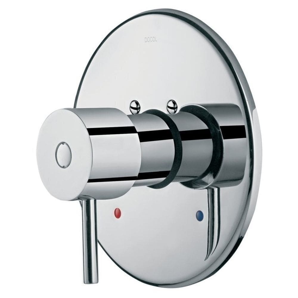 Kit 2 Acabamentos Monocomando para Chuveiro Docol Monet 1/2” Chrome Cromado