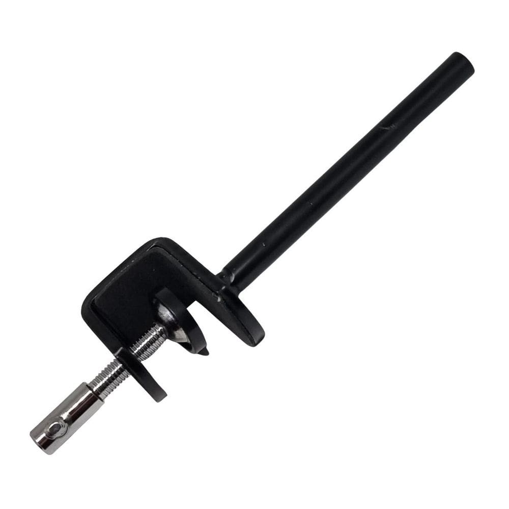 Suporte clamp cowbell metal preto bumbo