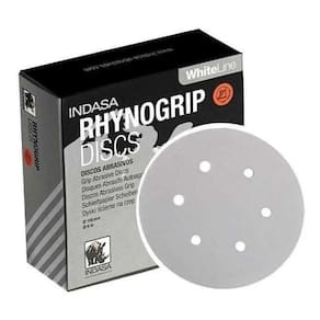 Indasa Disco Lixa D150 6f Rhynogrip White - P60