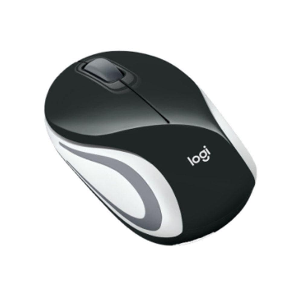 Mouse Sem Fio Mini Logitech M187 Portátil Para Escritorio
