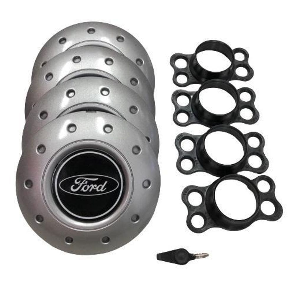 Calotas miollo para ford ka aro 13 2008/2014 amarok prata