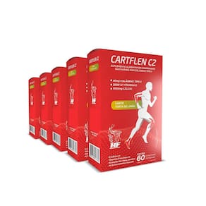 5X Cartflen C2 Colageno Tipo Ii Hf Suplementos 60 Comp