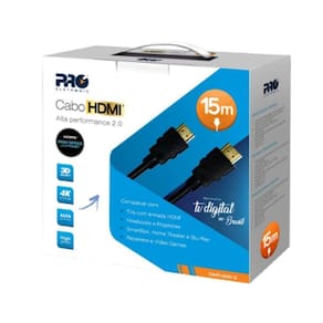 Cabo Hdmi Macho X Macho 2.0 15 Metros Para Tvs