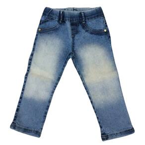 Calça jeans infantil confortável Mon Sucrê azul