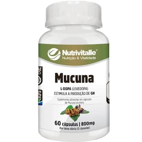 Mucuna 800Mg 60Caps Nutrivitalle