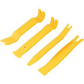 Jogo De Espátulas De Nylon Automotivas Kit C/ 4 Peças Vonder