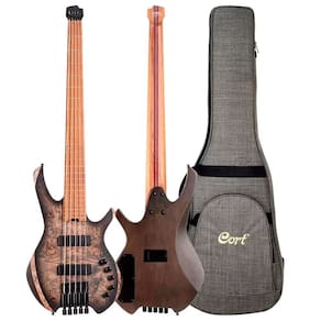 Contrabaixo Eletrico 5 Cordas Cort Space5 Sdb W/ Bag
