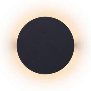 Arandela Plafon Led Taschibra Luna 150 10w 2700k Luz Quente Bivolt Preto