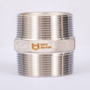 NIPLE HEXAGONAL INOX 304 150LBS ROSCA (BSP) IMP. - 1.1/4 (42.20mm)