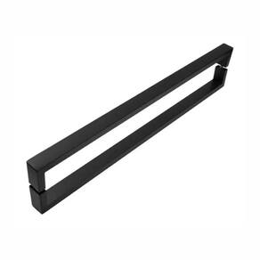Puxador Tipo C Preto 40x20 - 600mm