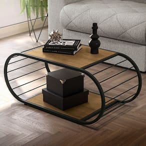 Mesa de Centro Freijo/Preto - Kappesberg