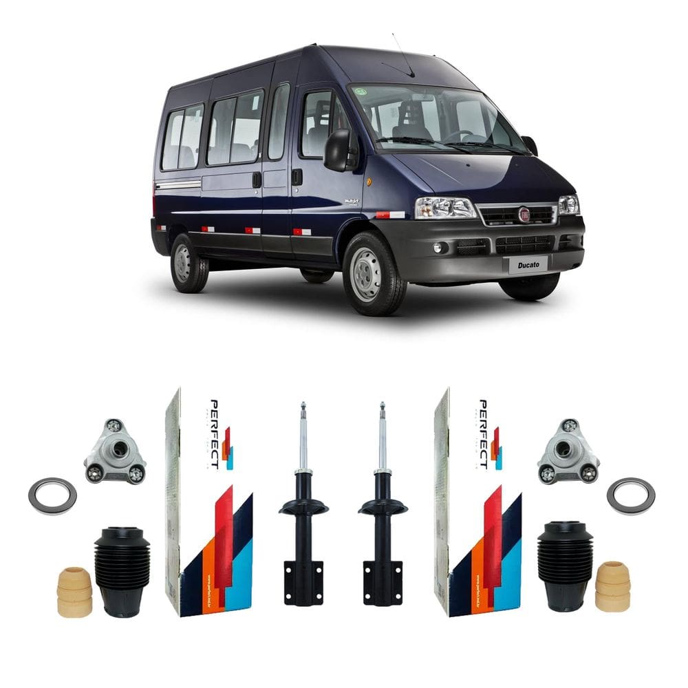2 amortecedor kit batente dianteiro ducato 2014 2015 2016 17