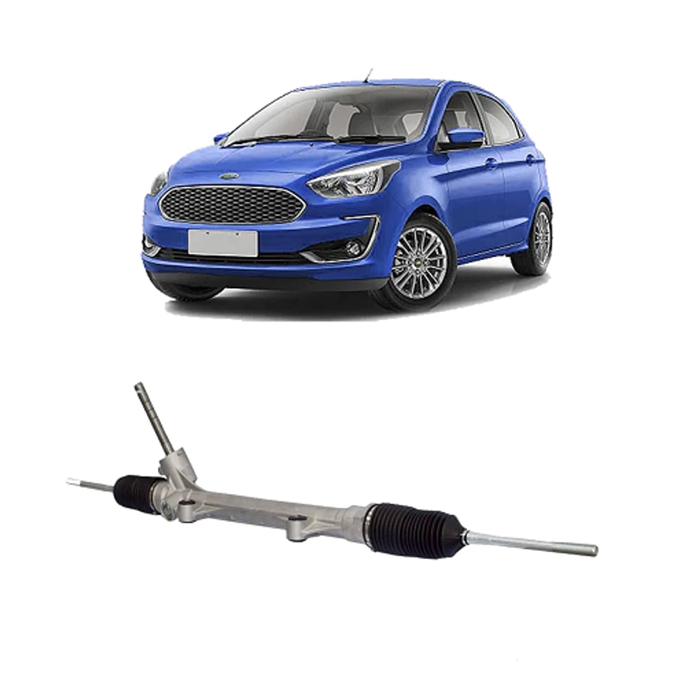 Caixa de Direção Mecânica Importada Para Sistema Elétrico Ford New Ka 2014 até 2021