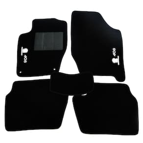 Tapete automotivo p 408 preto | tapecars | 5 peças